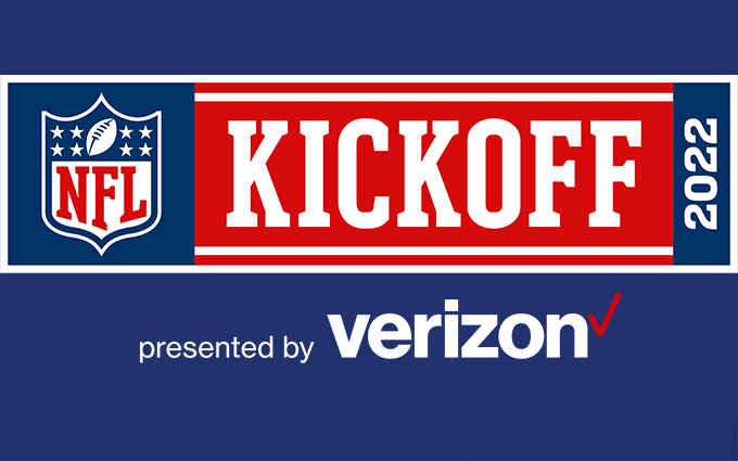 NFL News: 2022 NFL KICKOFF PRESENTED BY VERIZON CELEBRATES START